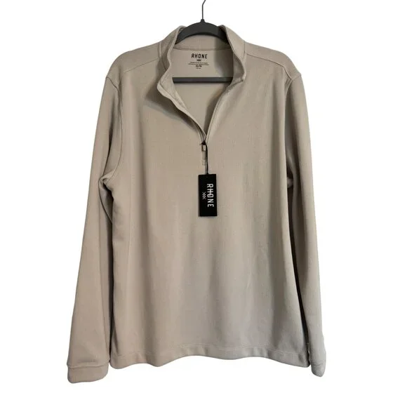 Rhône Commuter 1/4 Zip Size XL Men’s Knit Sweater NWT $128 Soft Stretch - Picture 9 of 10
